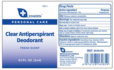 Zszhj06 Clear Antiperspirant Deodorant (Zszhj06 Clear Antiperspirant Deodorant)